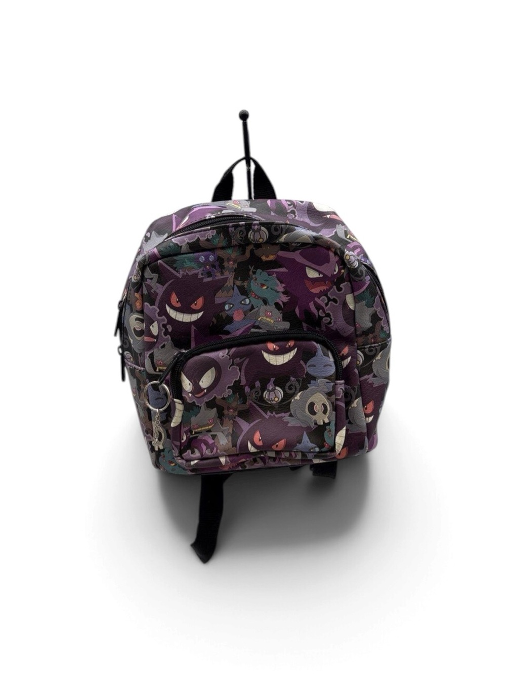 Loungefly Pokémon Ghost Type Gengar Purple Allover Print Mini Backpack